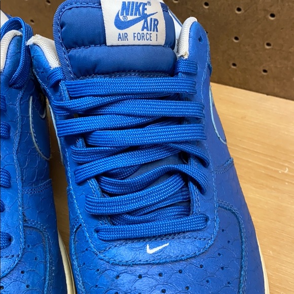 Nike Air Force 1 ‘07 LV8 Star Blue Men’s sz 9.5 - Picture 10 of 12